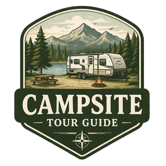Campsite Tour Guide Logo
